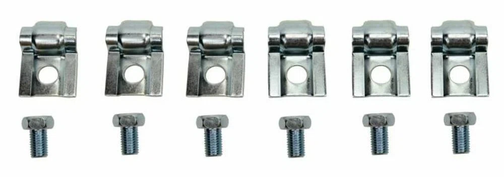 Fits 1958 Chevrolet Full Size Long Gas Line Clip Set GLC403